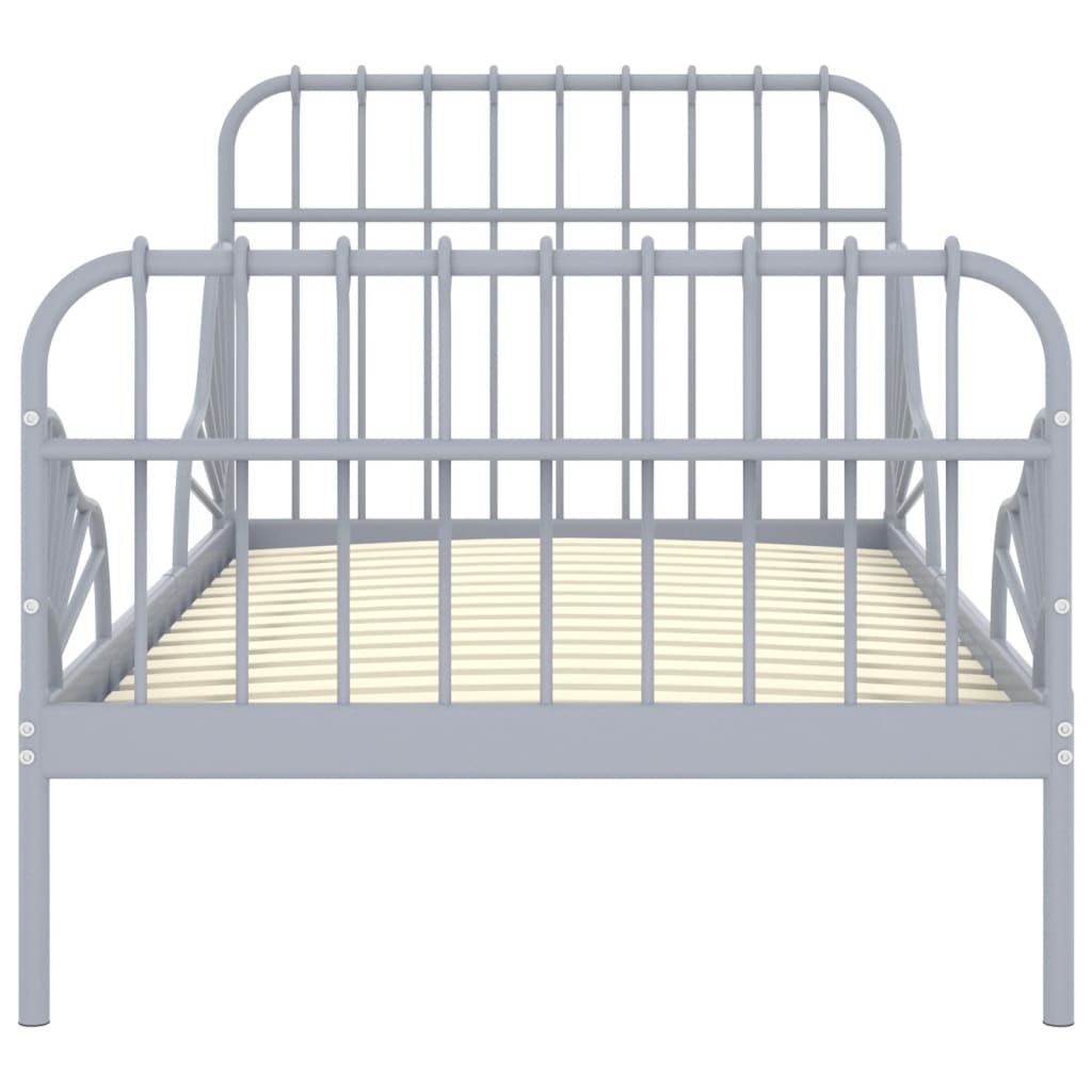 Bedframe verlengbaar metaal 80x130/200 cm