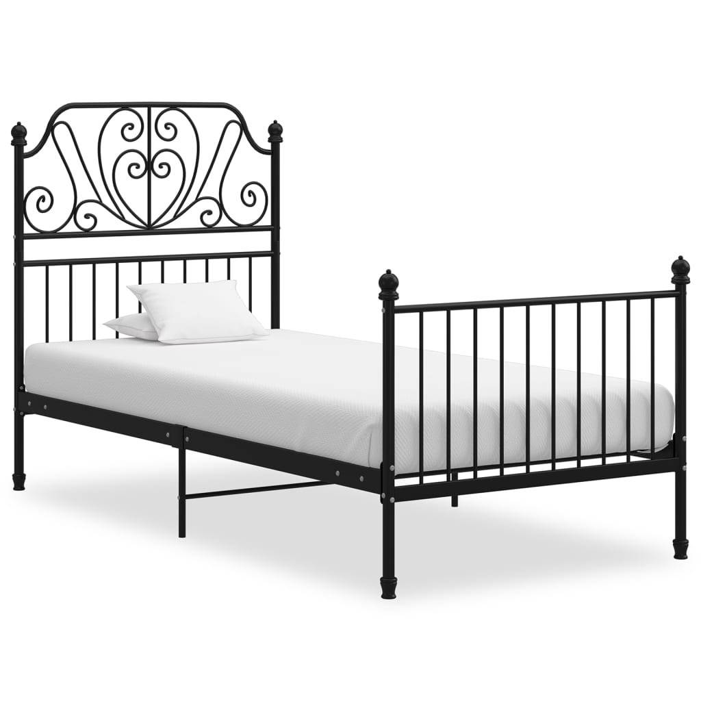 Bedframe metaal 100x200 cm