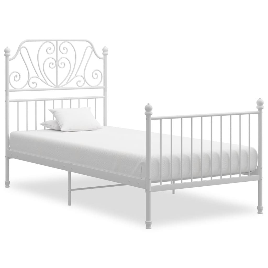 Bedframe metaal 100x200 cm