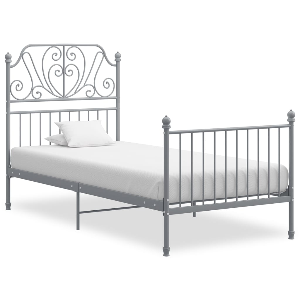 Bedframe metaal 100x200 cm