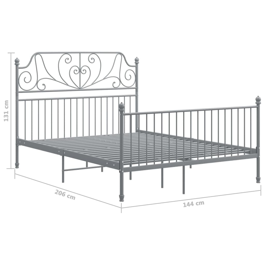 Bedframe metaal 160x200 cm