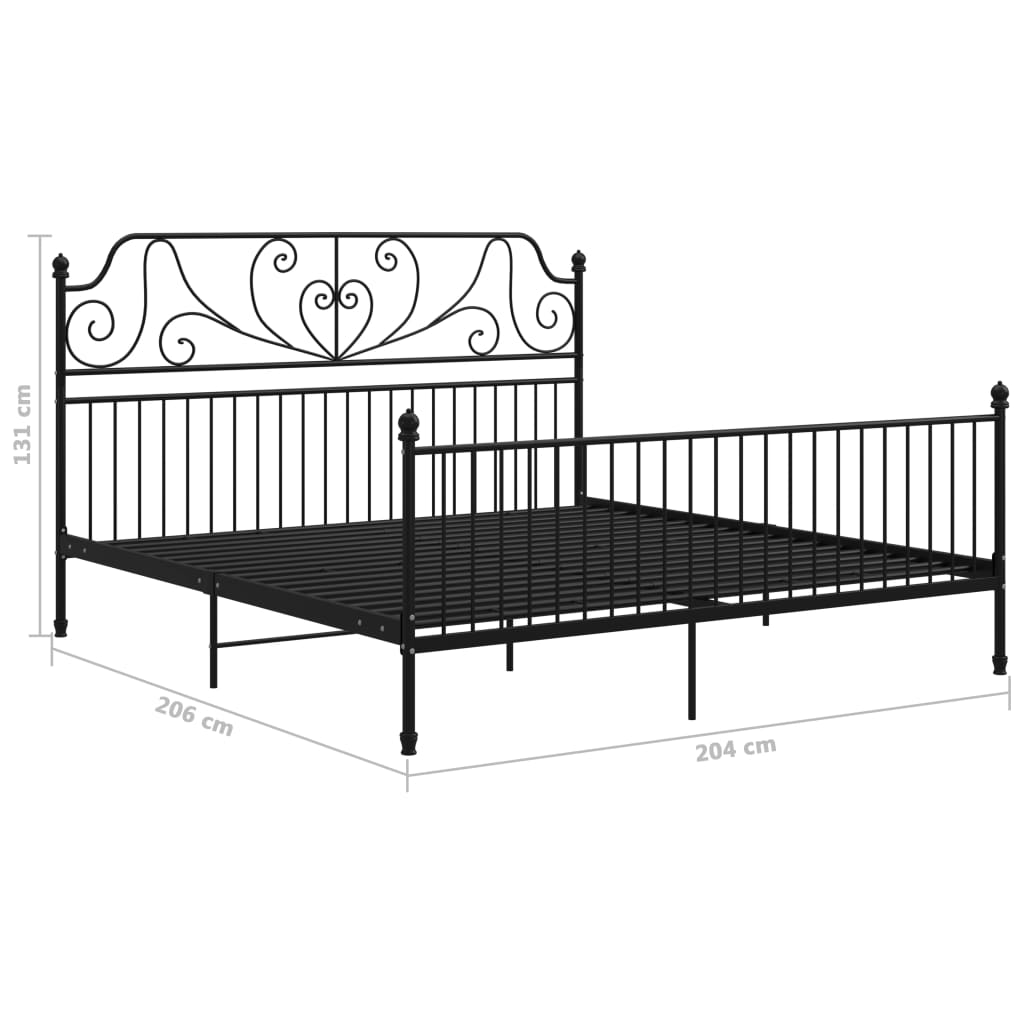 Bedframe metaal 160x200 cm