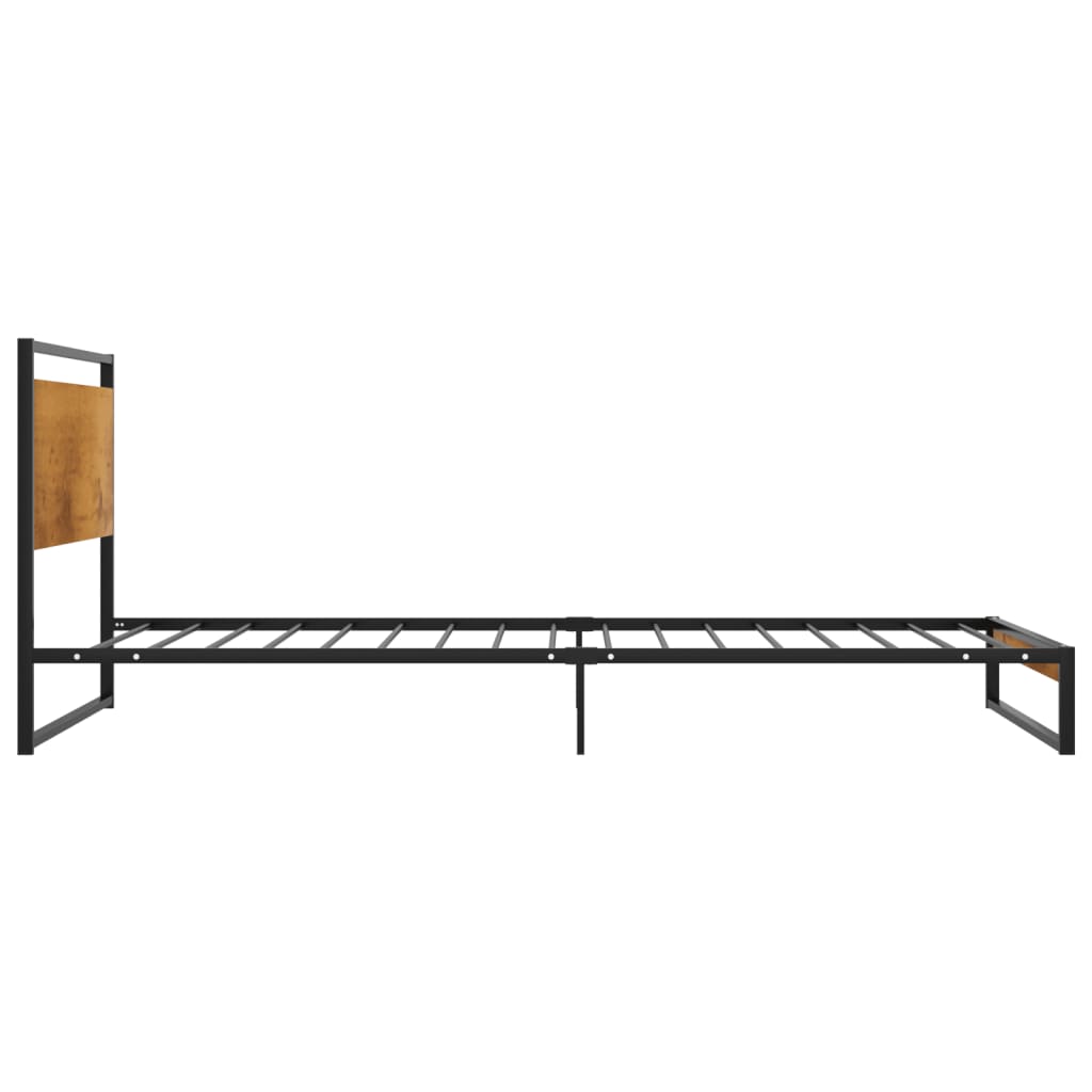 Bedframe metaal 90x200 cm