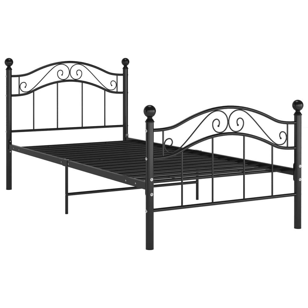 Bedframe metaal 90x200 cm