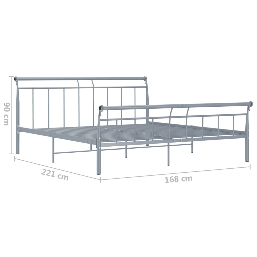 Bedframe metaal 120x200 cm