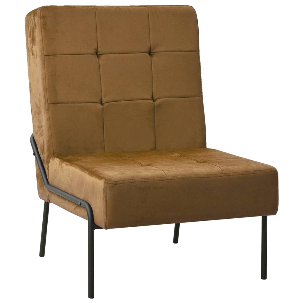 Fauteuil relax 65x79x87 cm velours