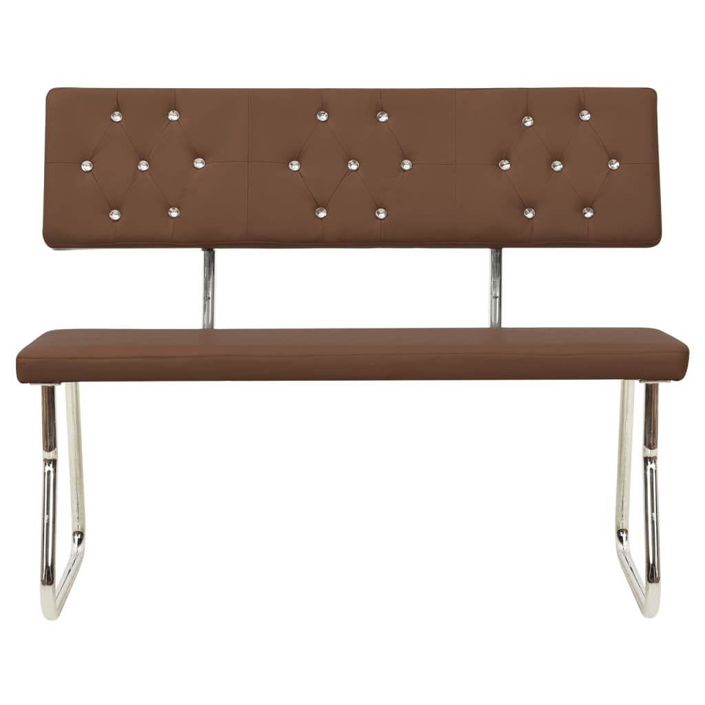 Banc 110 cm cuir artificiel