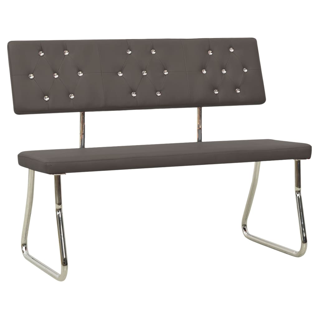 Banc 110 cm cuir artificiel