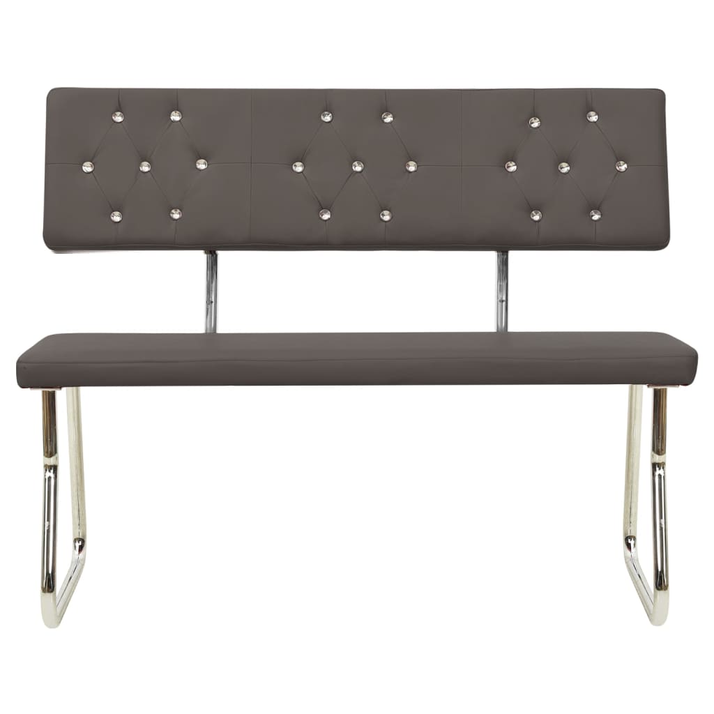 Banc 110 cm cuir artificiel