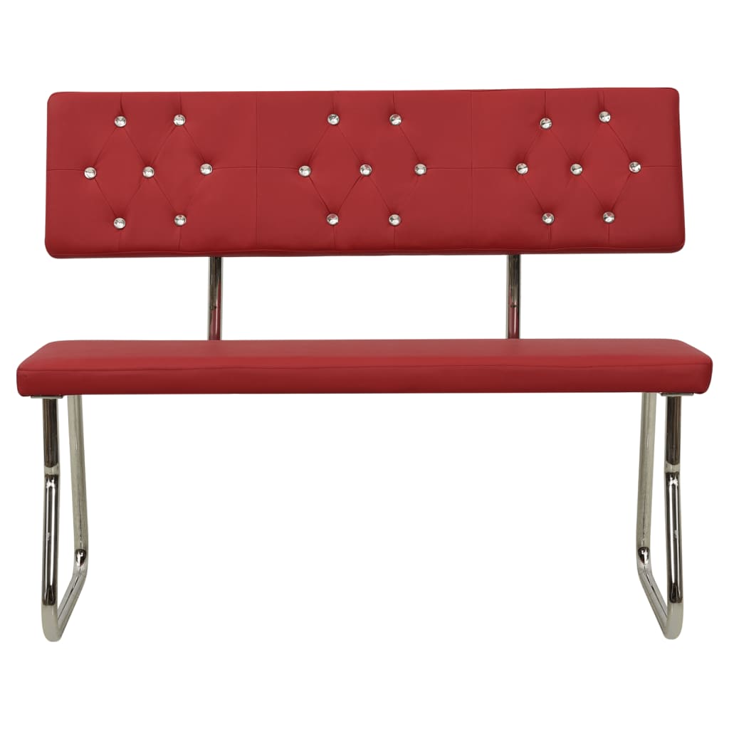 Banc 110 cm cuir artificiel