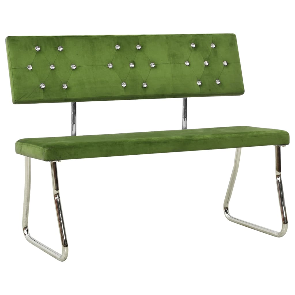 Banquette 110 cm velours