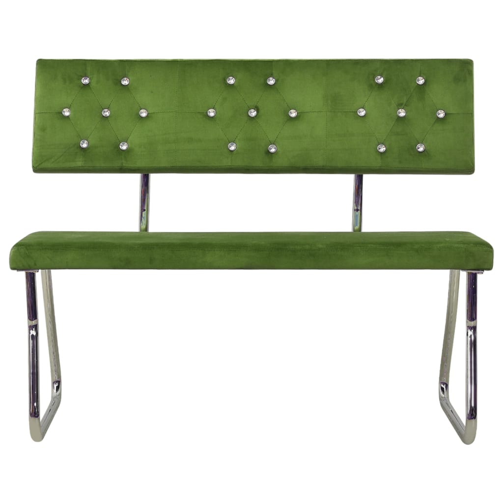 Banquette 110 cm velours