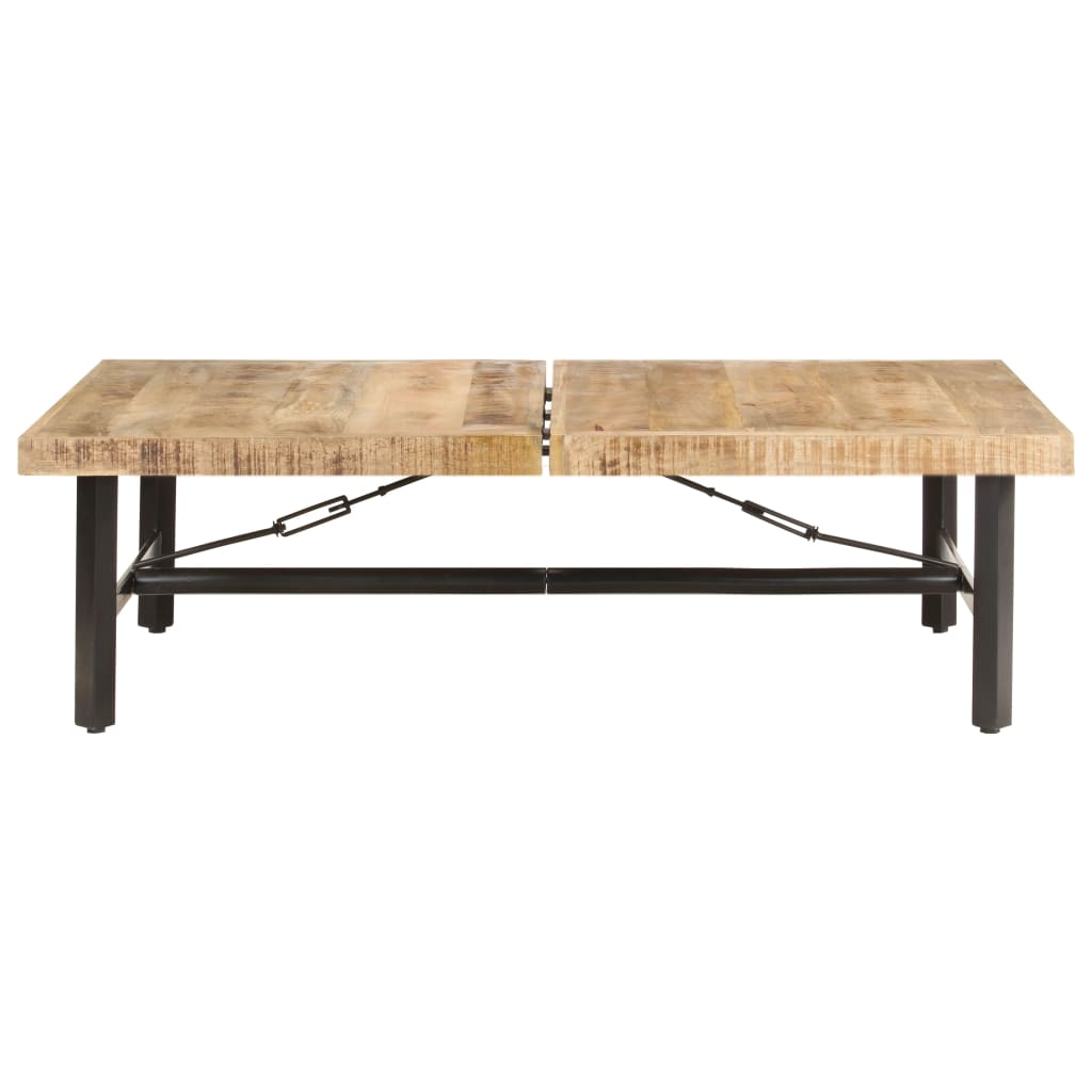 Table basse 142x90x42 cm en manguier massif