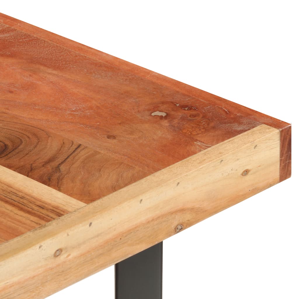 Table basse 142x90x42 cm en manguier massif