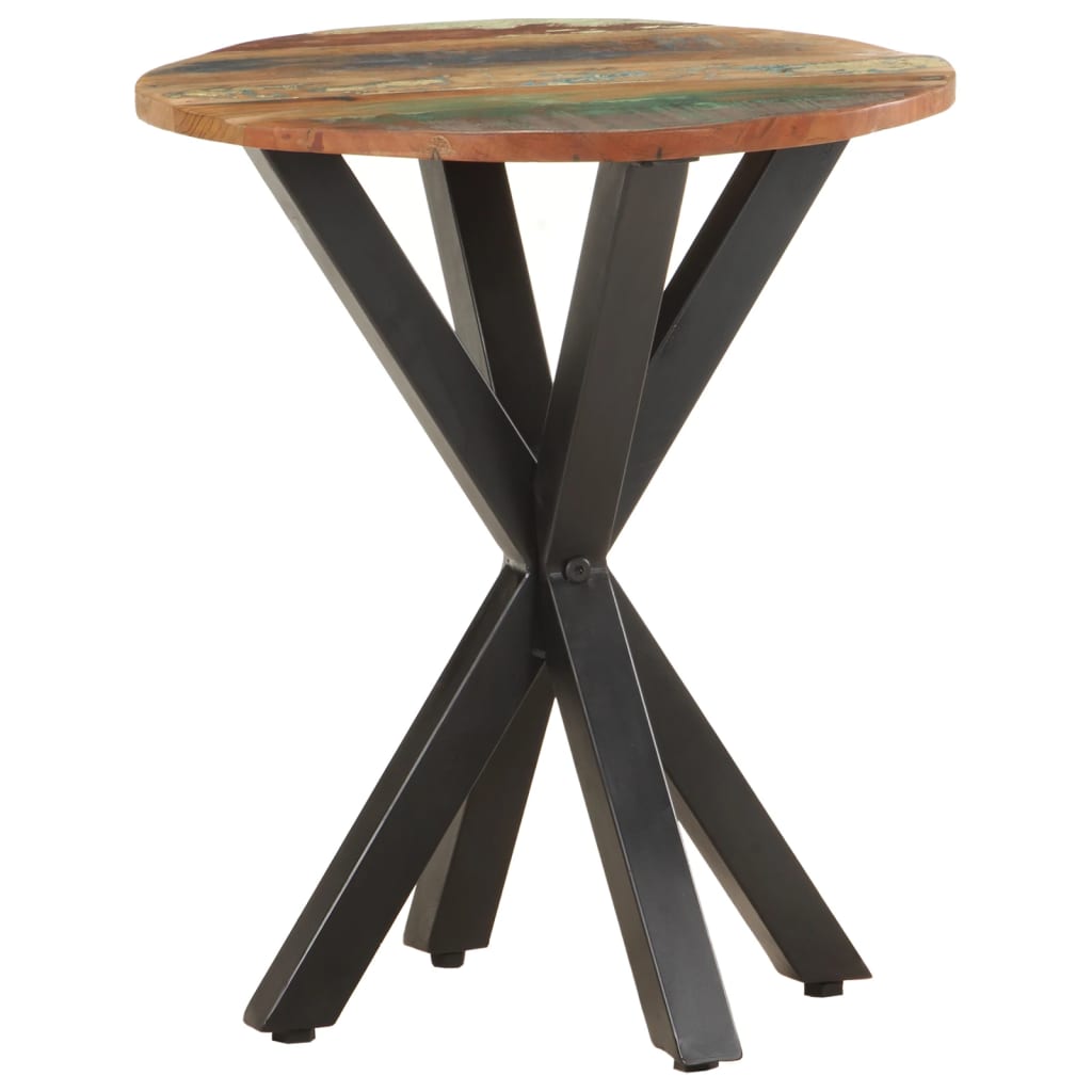 Table d'appoint 48x48x56 cm bois massif recyclé