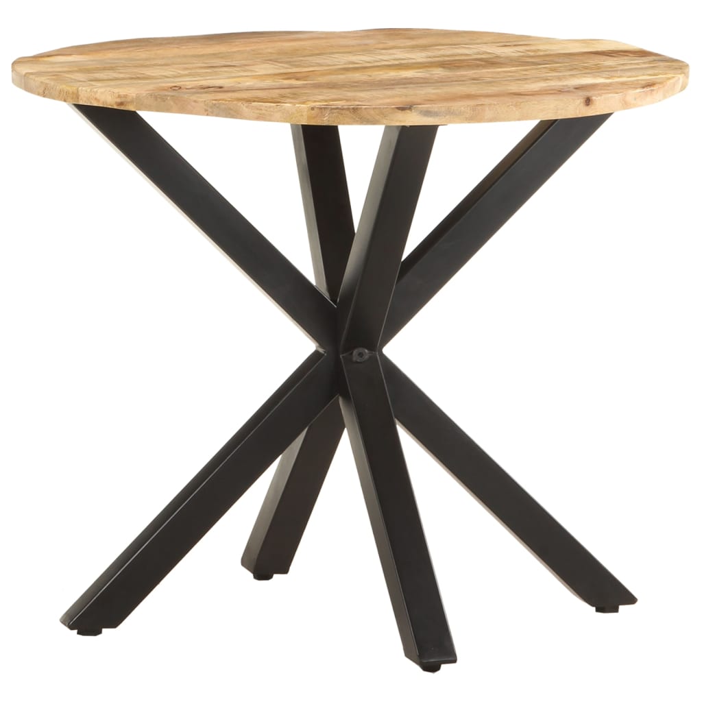 Table d'appoint 68x68x56 cm en bois de manguier massif