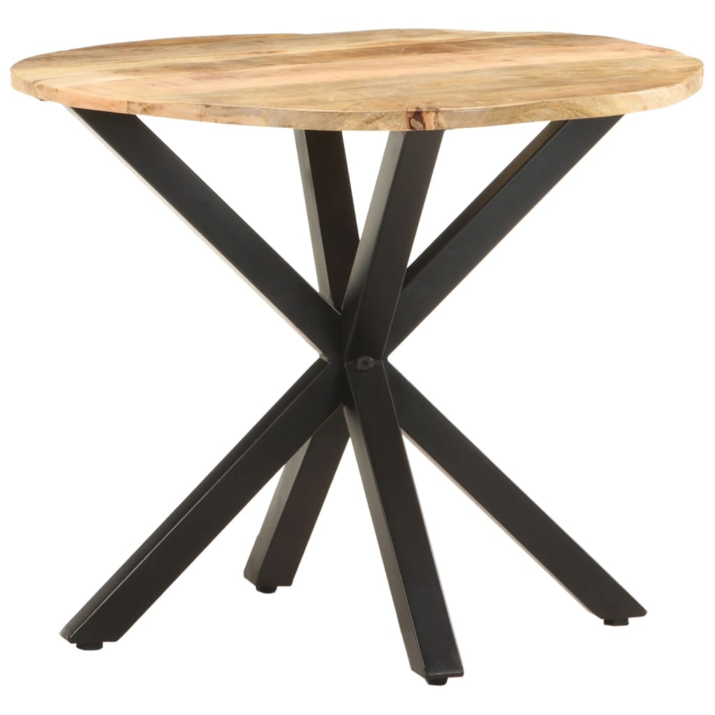 Table d'appoint 68x68x56 cm en bois de manguier massif