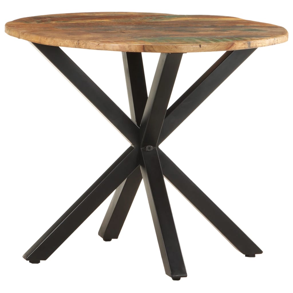 Table d'appoint 68x68x56 cm en bois de manguier massif