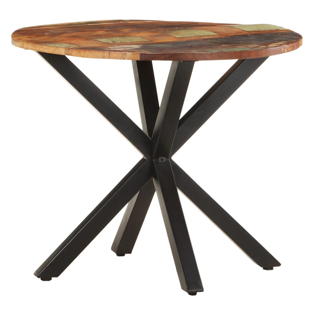 Table d'appoint 68x68x56 cm en bois de manguier massif