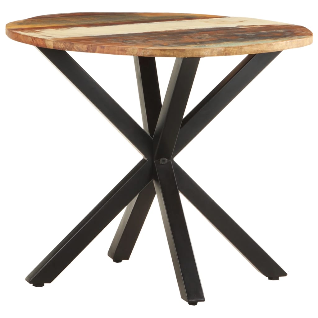 Table d'appoint 68x68x56 cm en bois de manguier massif