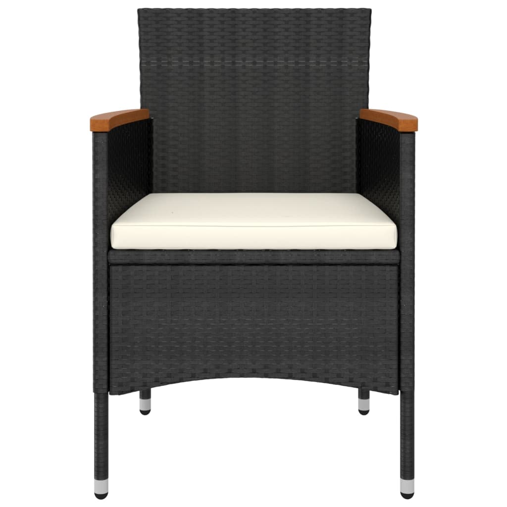 5-delige Loungeset poly rattan