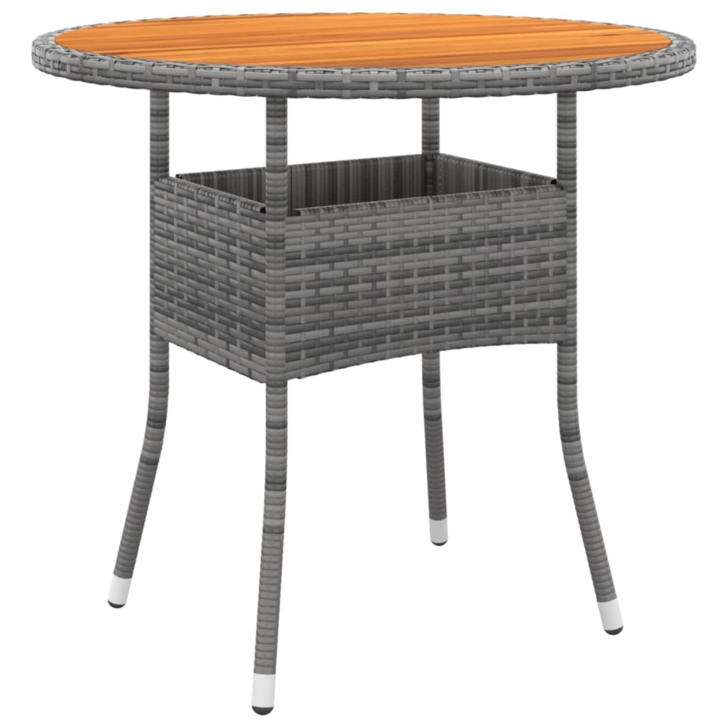 3-delige Bistroset poly rattan