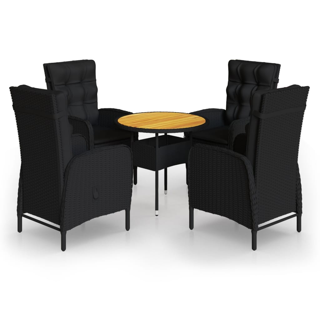 3-delige Bistroset poly rattan