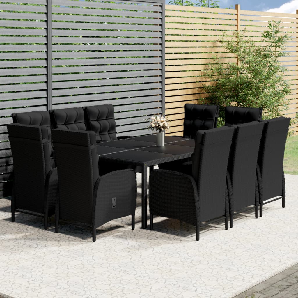 11-delige Tuinset poly rattan