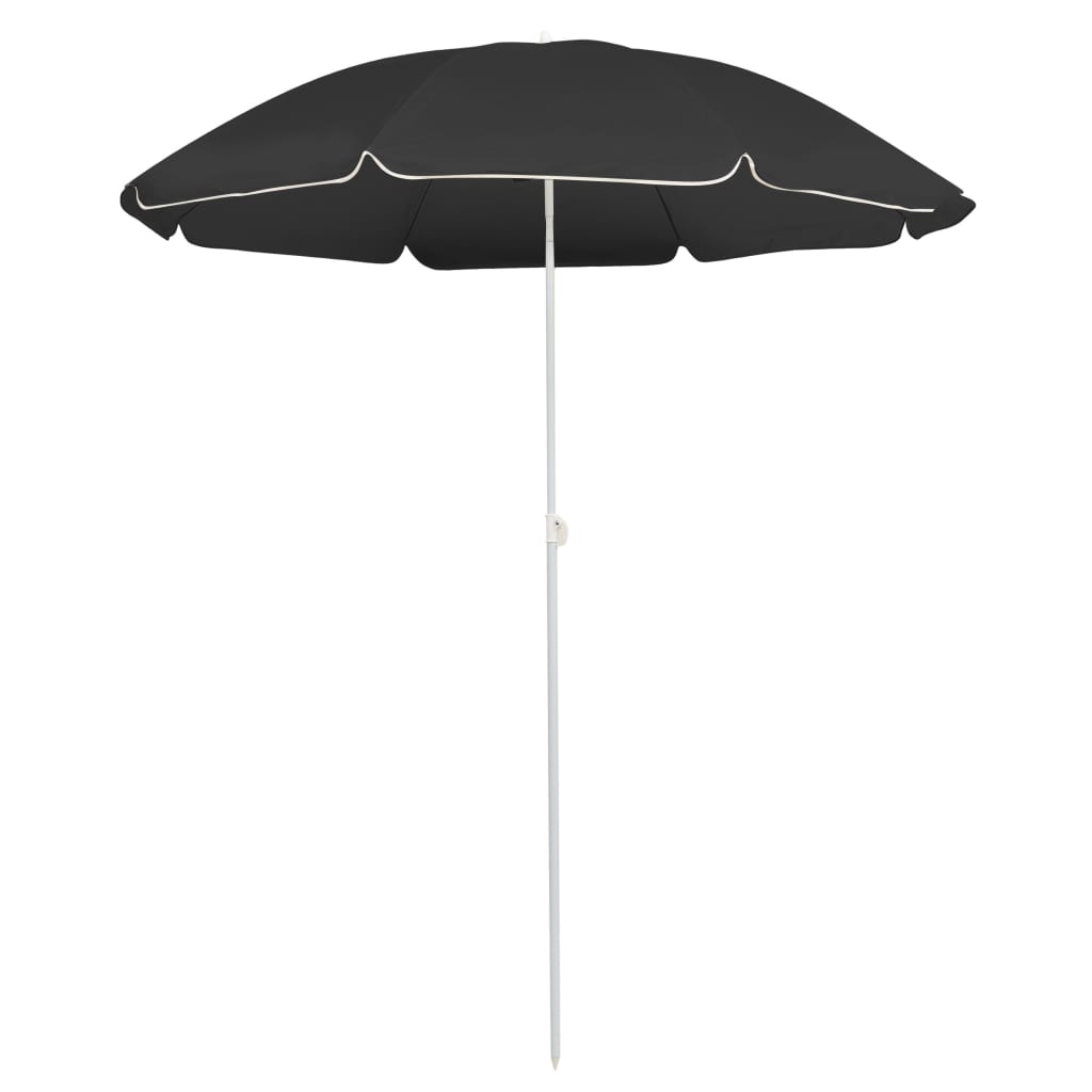 Parasol met stalen paal 180 cm