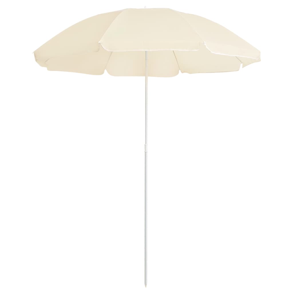 Parasol met stalen paal 180 cm