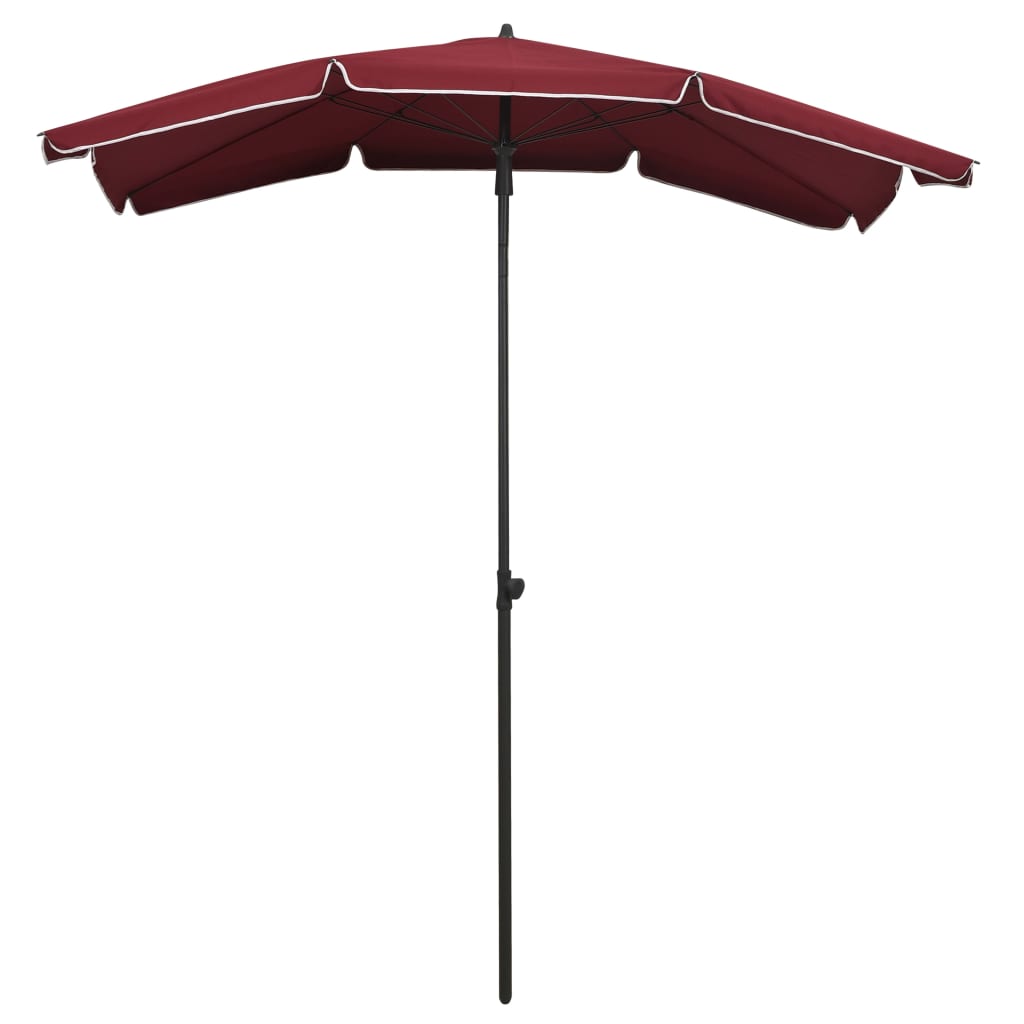 Parasol met paal 200x130 cm