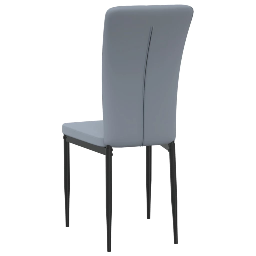 Chaises de salle à manger 4 pcs velours couleur crème