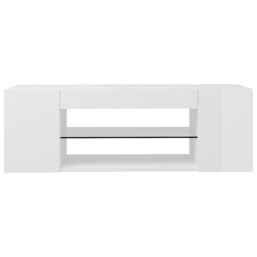 Tv-meubel met LED-verlichting 90x39x30 cm