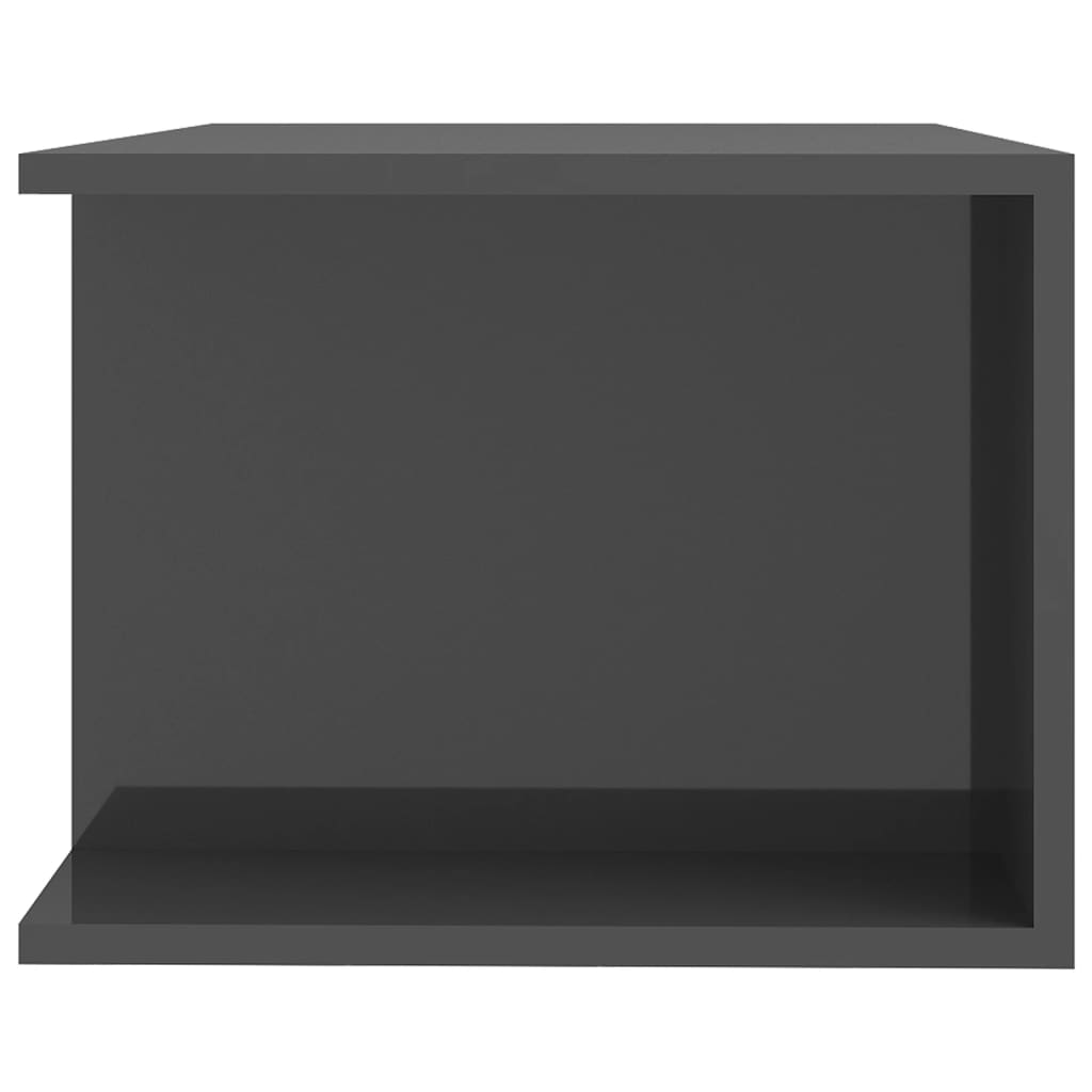 Meuble TV avec éclairage LED 90x39x30 cm