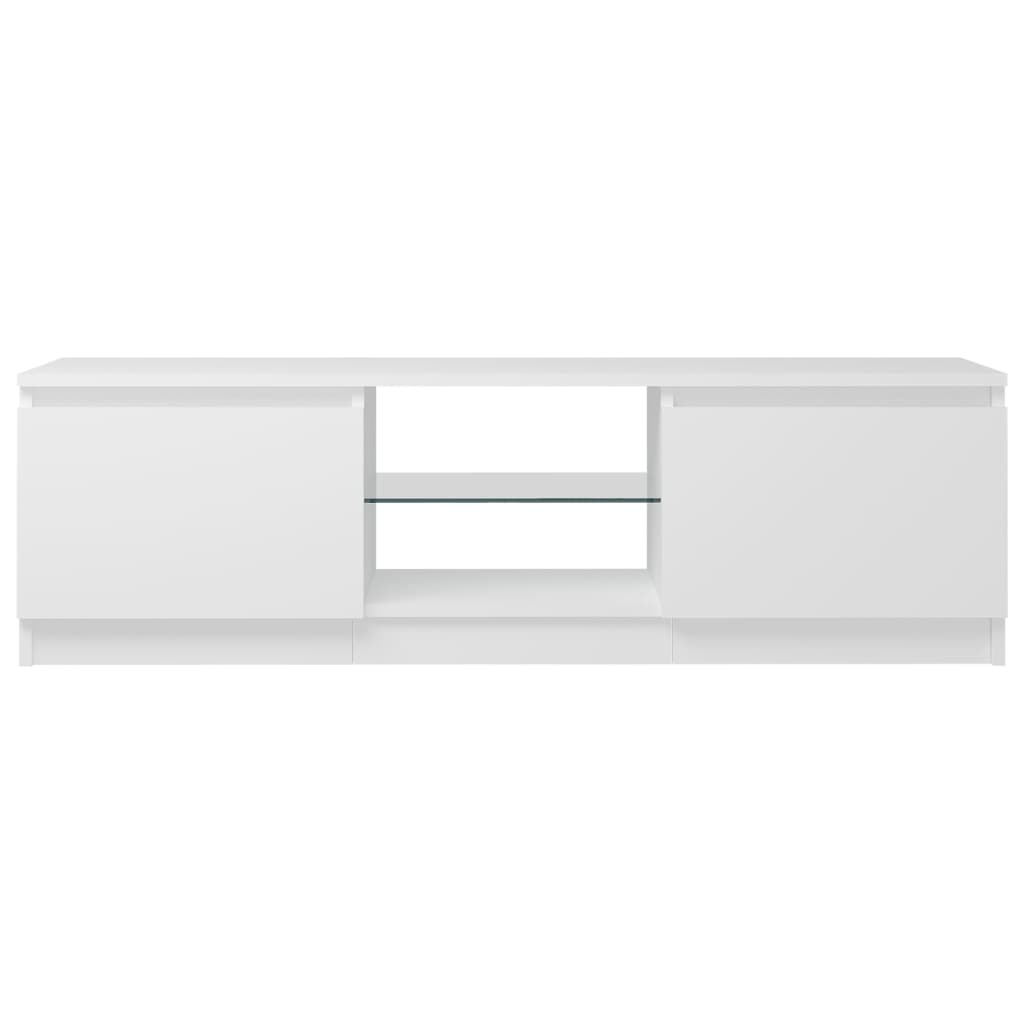 Tv-meubel met LED-verlichting 120x30x35,5 cm