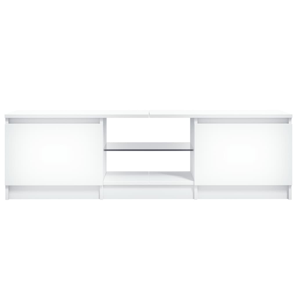 Tv-meubel met LED-verlichting 120x30x35,5 cm