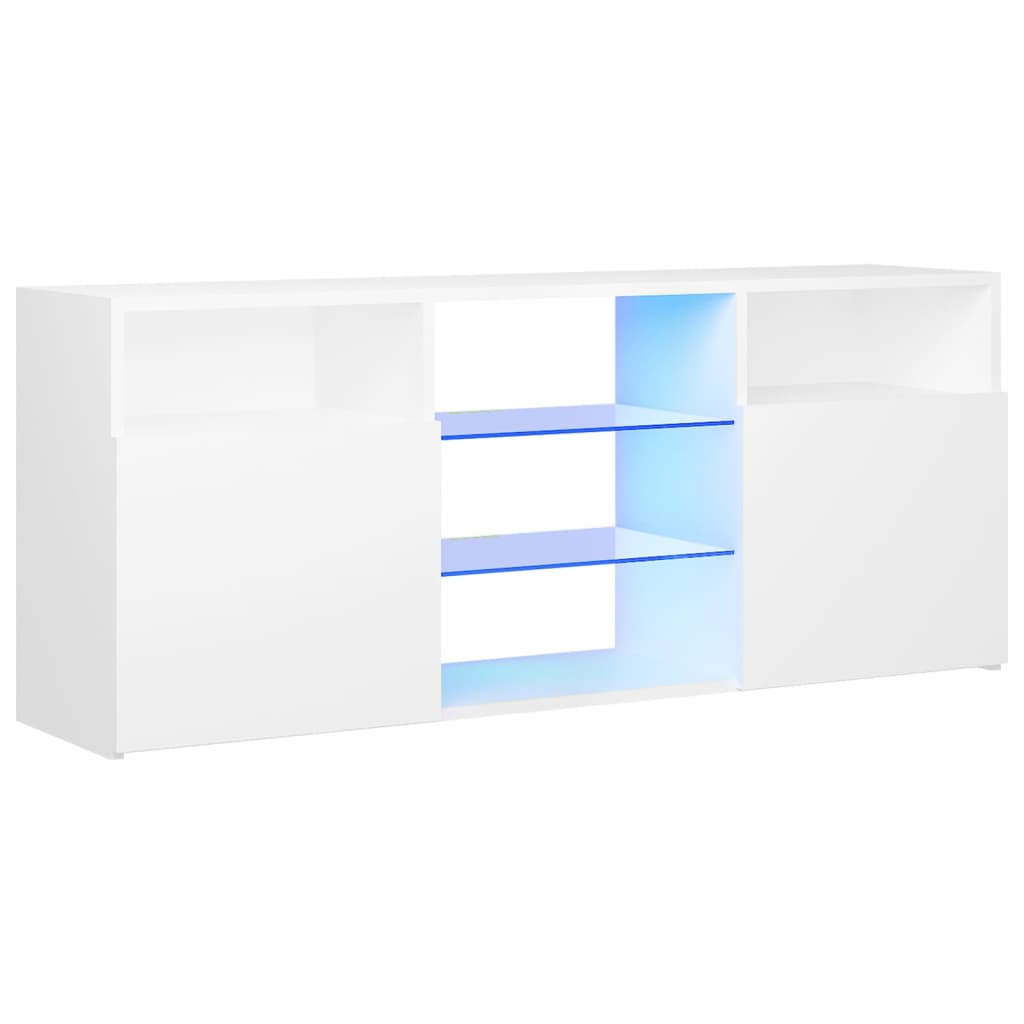 Tv-meubel met LED-verlichting 120x30x50 cm