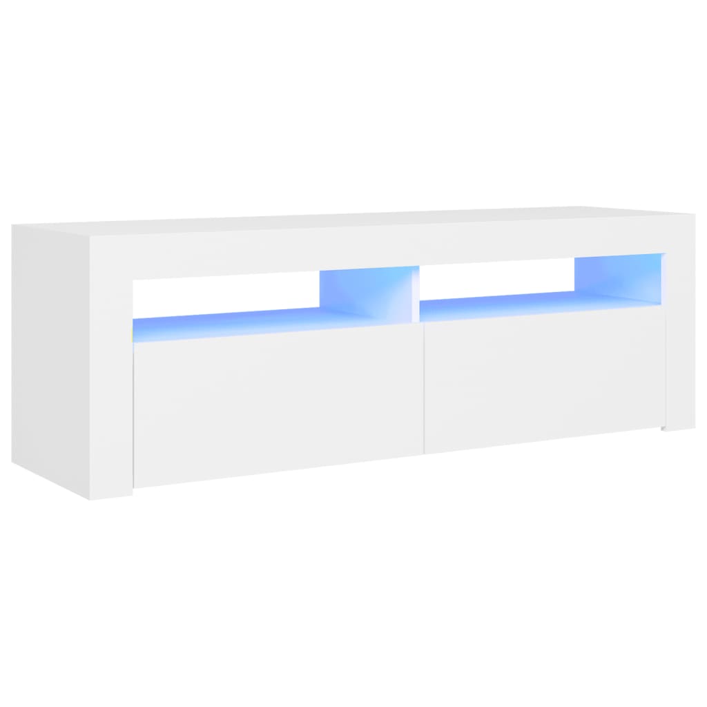 Tv-meubel met LED-verlichting 120x35x40 cm