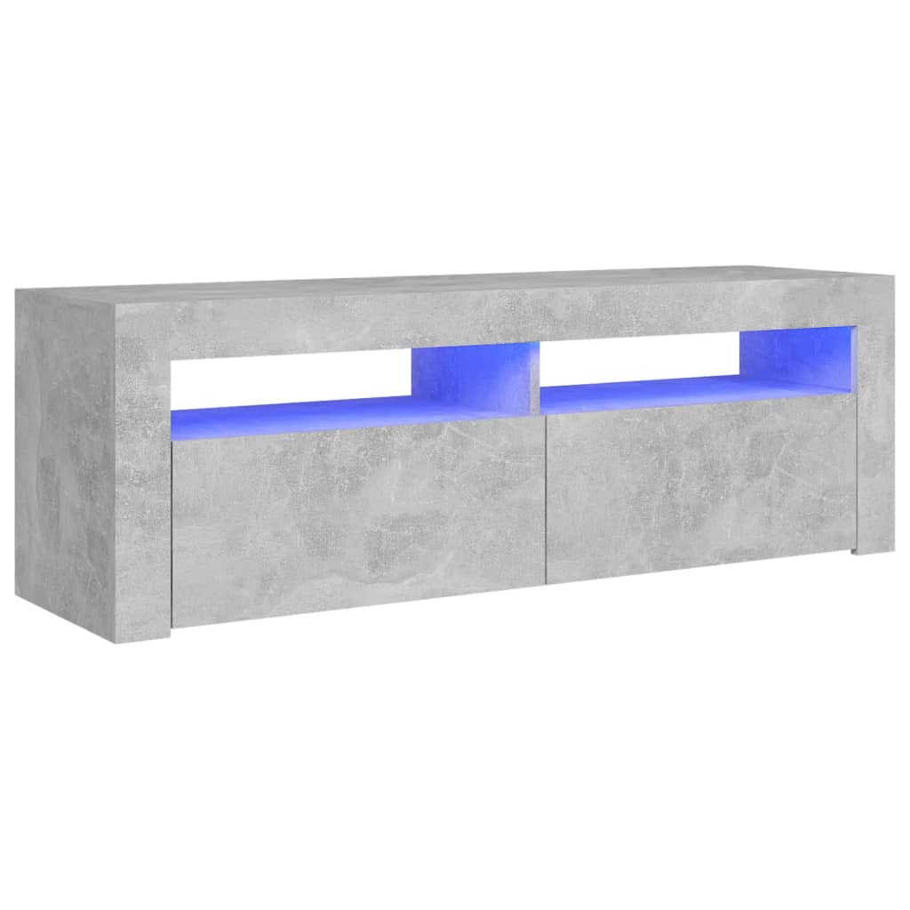 Tv-meubel met LED-verlichting 120x35x40 cm