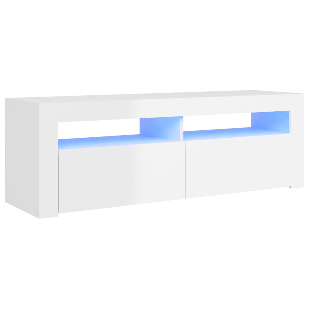 Tv-meubel met LED-verlichting 120x35x40 cm