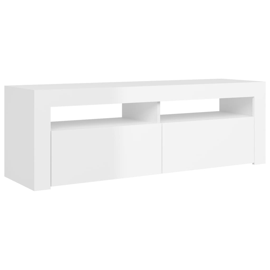 Tv-meubel met LED-verlichting 120x35x40 cm