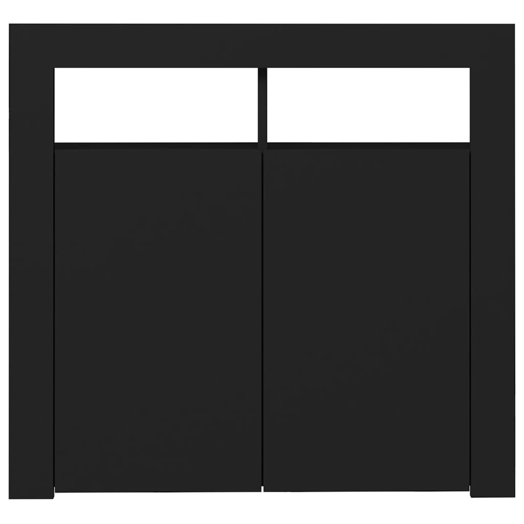 Dressoir met LED-verlichting 115,5x30x75 cm