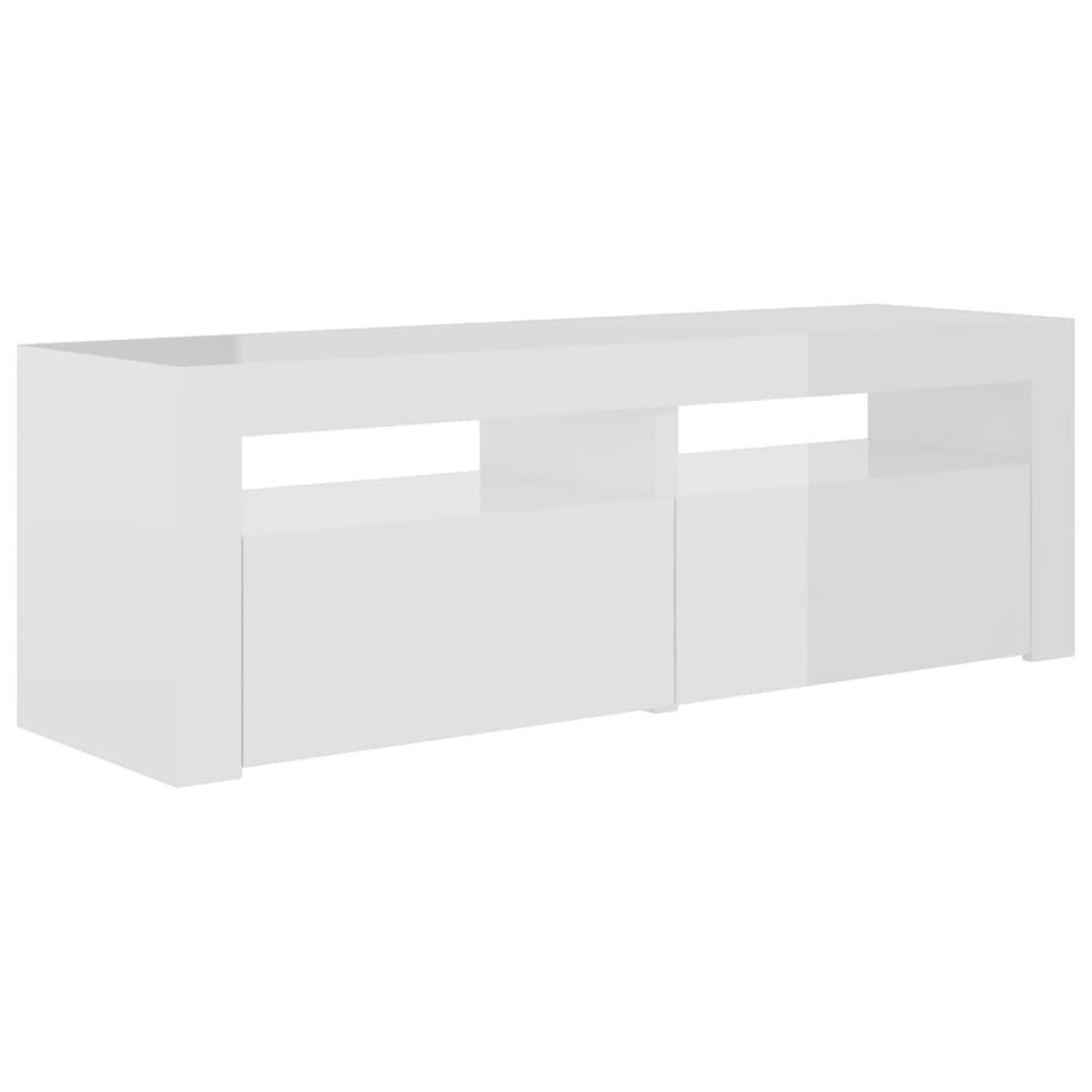 Tv-meubel met LED-verlichting 120x35x40 cm