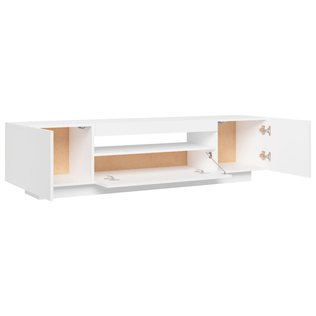 Tv-meubel met LED-verlichting 160x35x40 cm