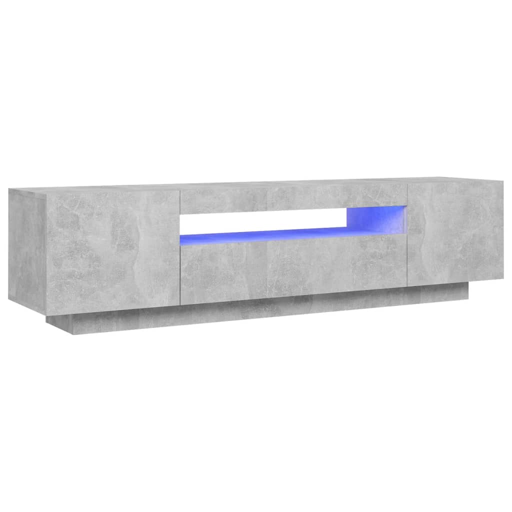 Tv-meubel met LED-verlichting 160x35x40 cm