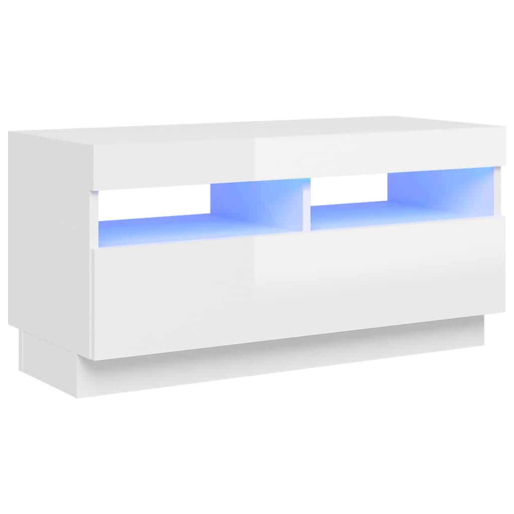 Tv-meubel met LED-verlichting 100x35x40 cm