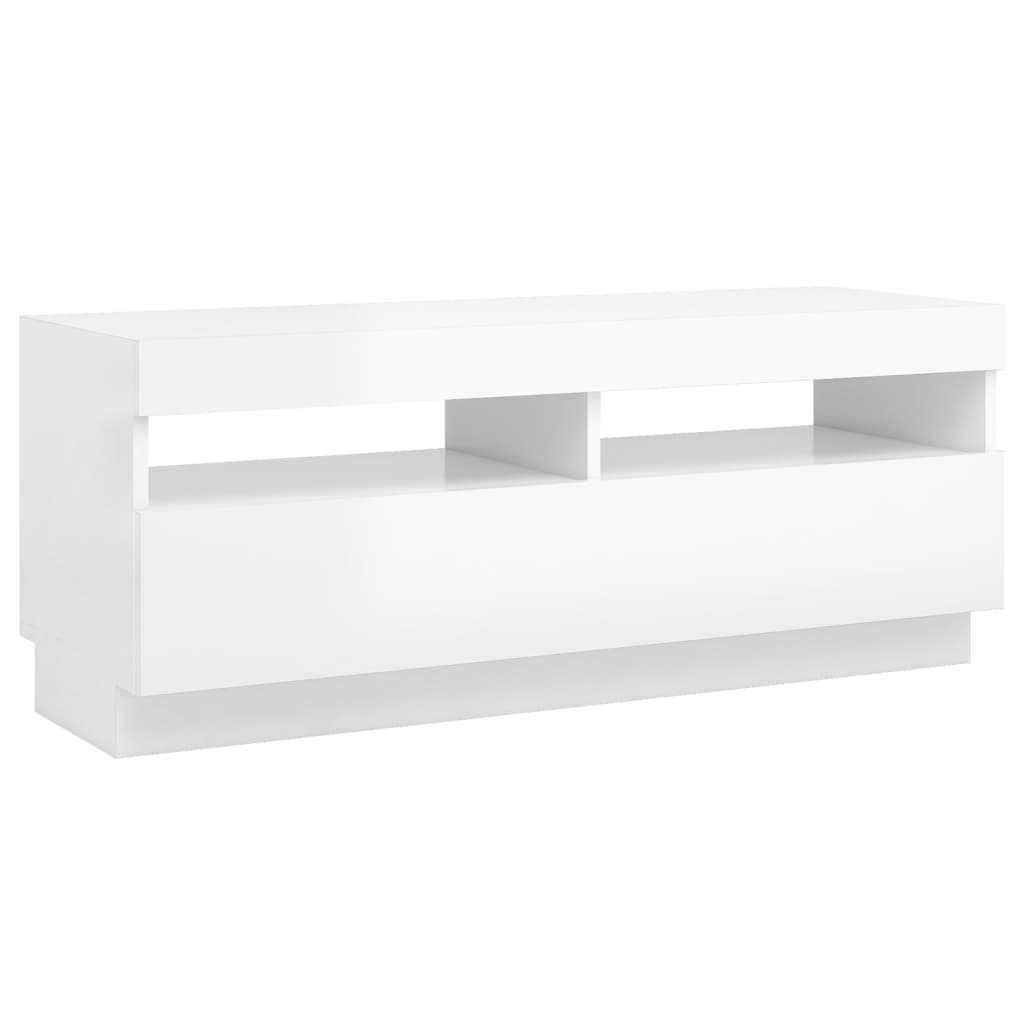 Tv-meubel met LED-verlichting 100x35x40 cm