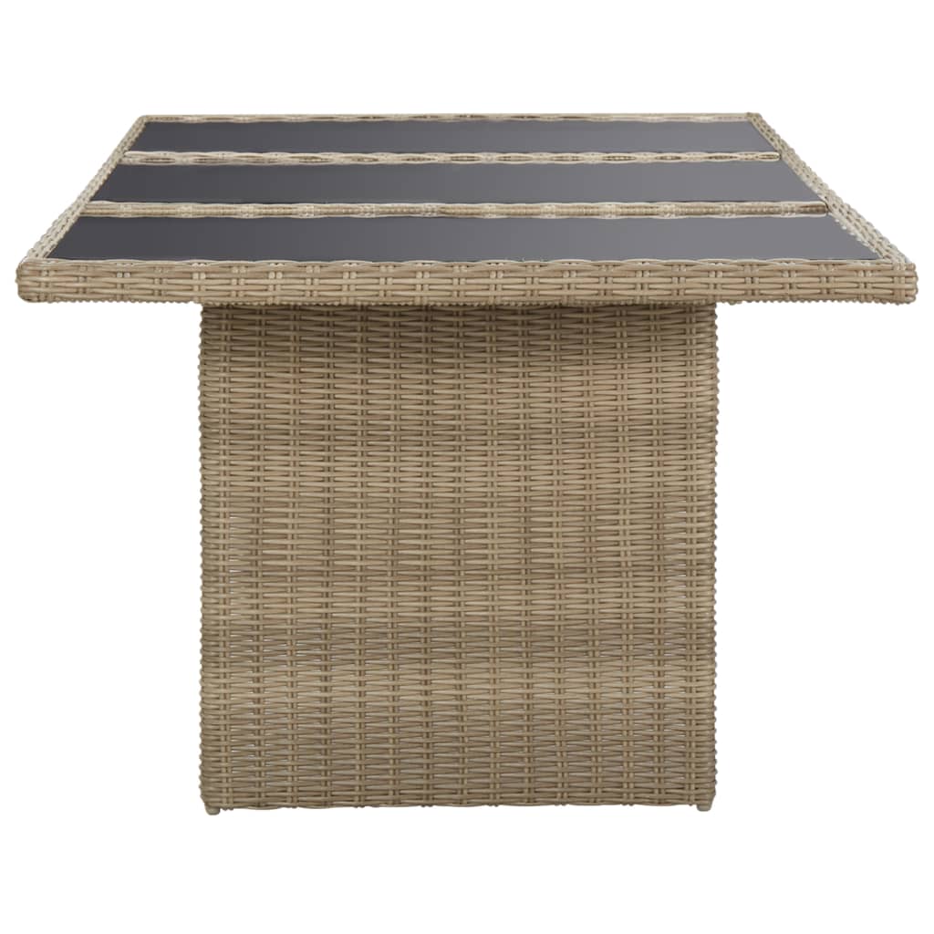 9-delige Tuinset poly rattan