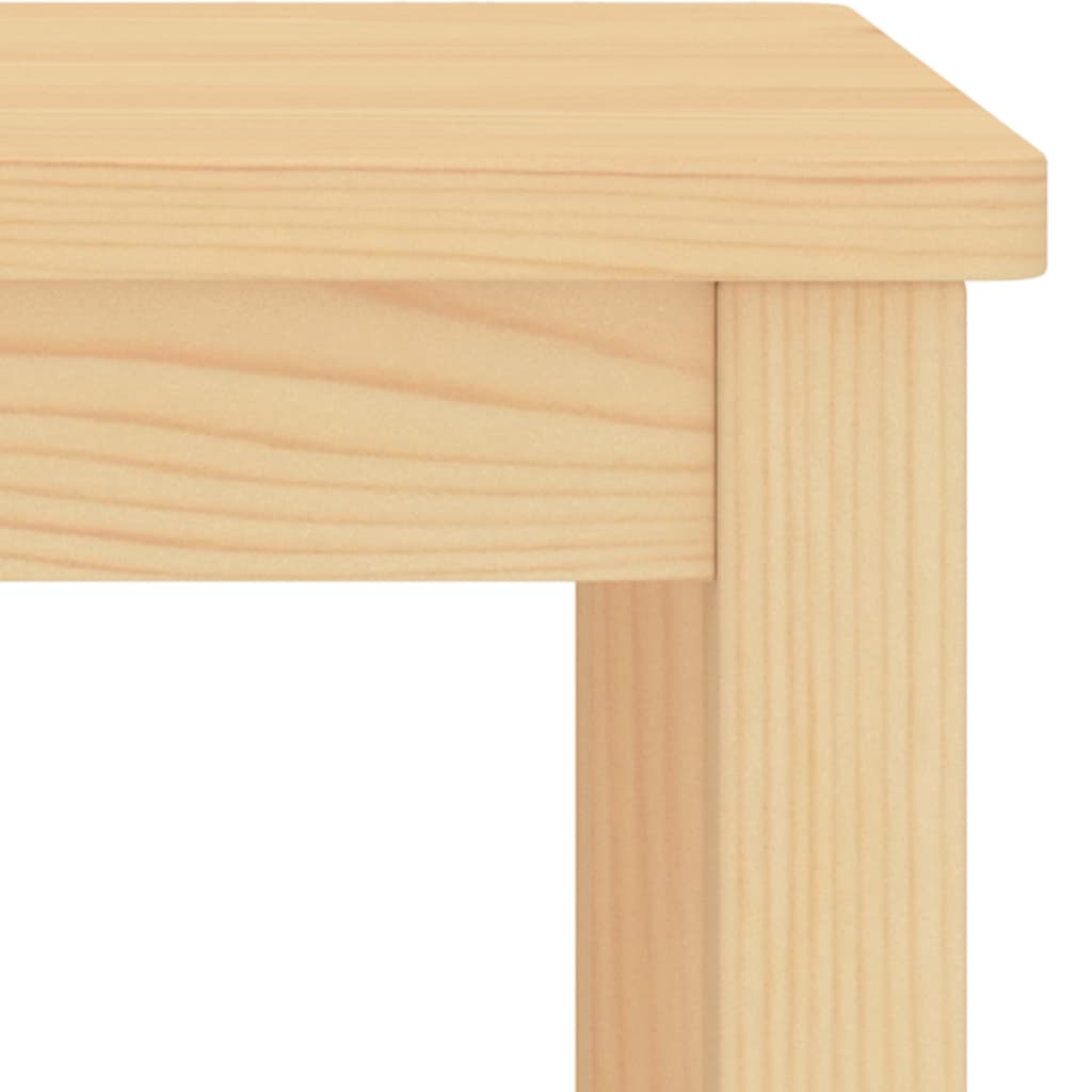 Table de chevet 35x30x47 cm en bois de pin massif