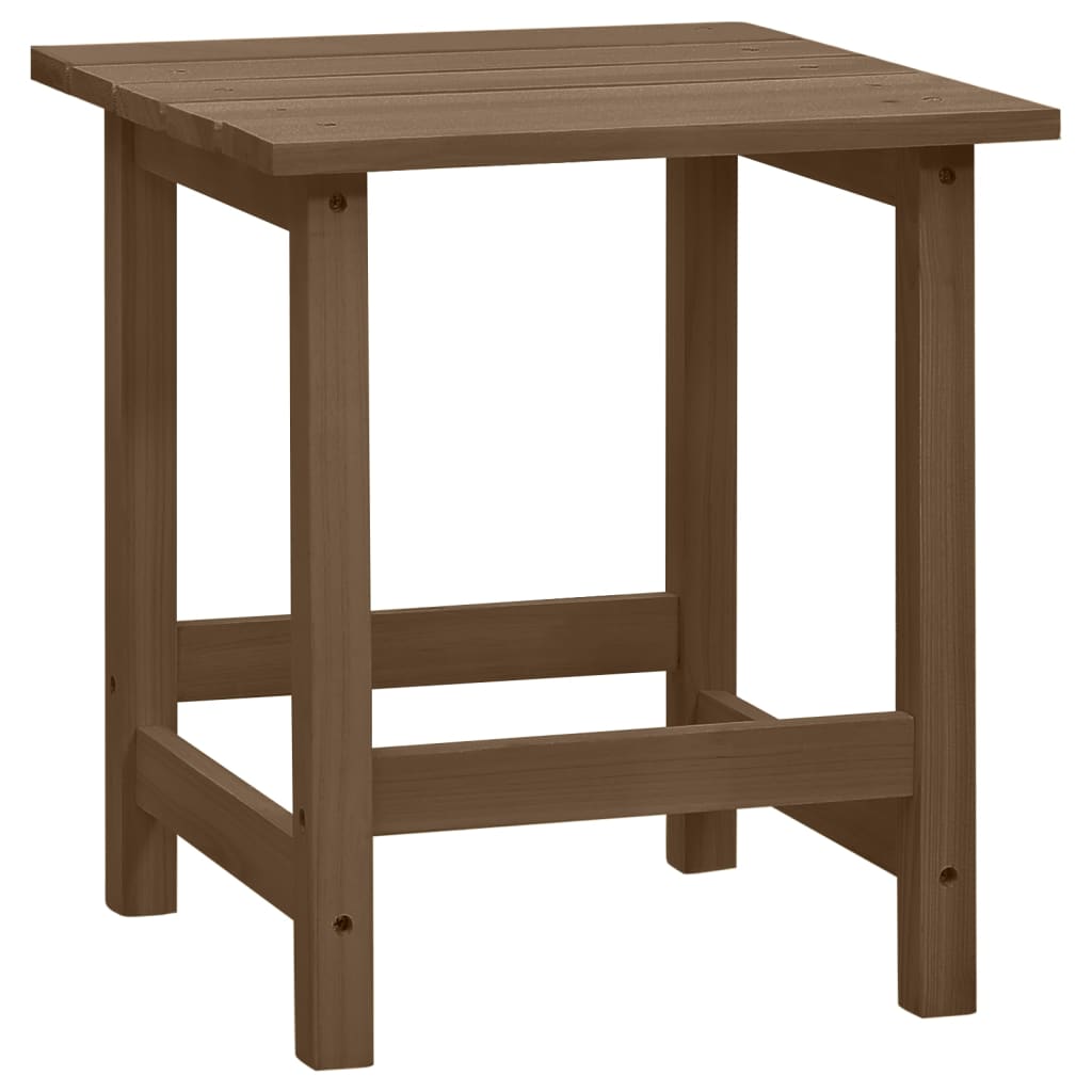 Tuinstoel Adirondack met tafel massief vurenhout